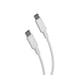 Muvit For Change Cavo Usb C/Usb C 1,2M Bianco