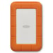 LaCie Rugged Secure disco duro externo 2 TB 2.5'' USB Tipo C 3.2 Gen 1 (3.1 Gen 1) Naranja, Blanco