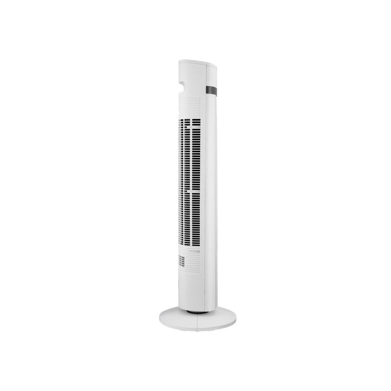 Ventilateur tour OCEANIC Blanc 45 W 101 cm 3 modes 3 vitesses oscillation 90° Minuterie 15 h - Neuf