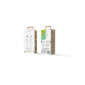 Muvit per il cambiamento Cavo Usb C/Lightning Mfi 1,2M Bianco