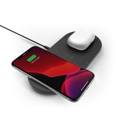Belkin BOOST?CHARGE Smartphone Negro Corriente alterna Cargador inalámbrico Carga rápida Interior