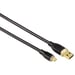 Hama USB Connection Cavo USB 0,75 m USB A USB B Nero