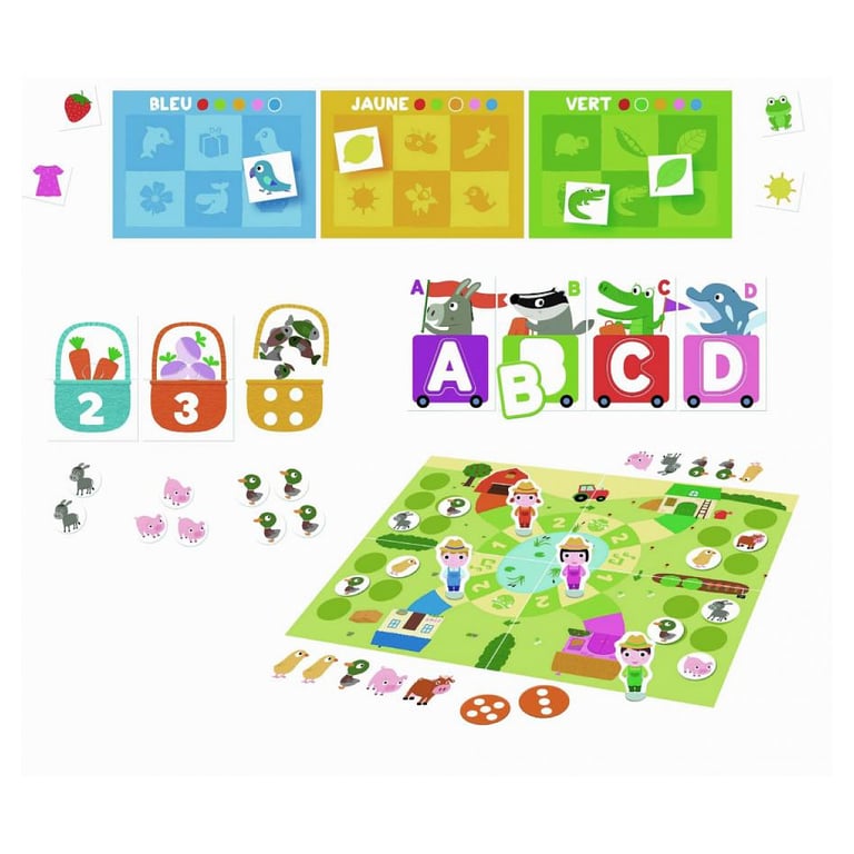 Mon grand coffret petite section : La petite école Dujardin Nathan - vue 3