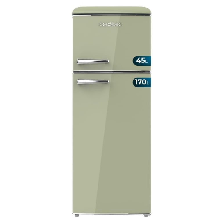Réfrigérateur Rétro Cecotec Bolero CoolMarket 2D Origin 215 – 215 L, Classe E