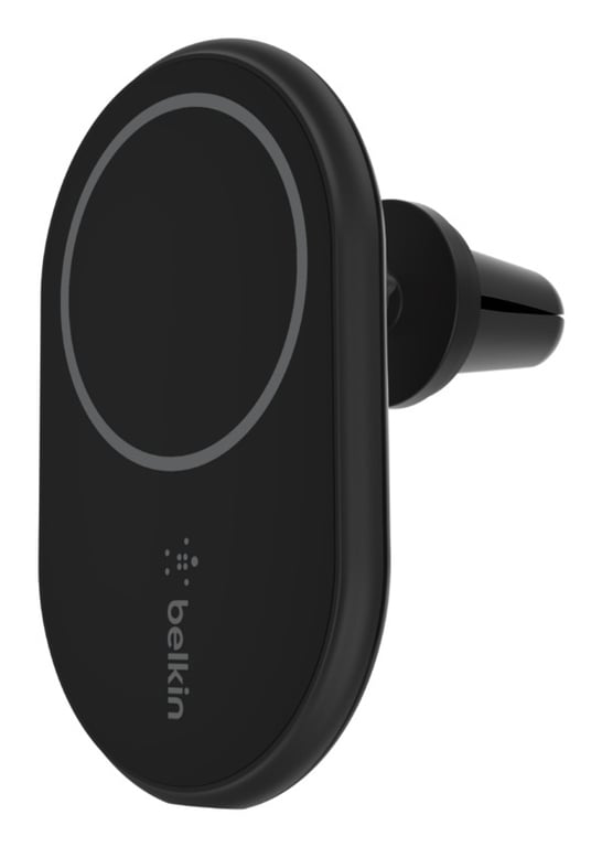 Belkin WIC004BTBK-NC chargeur d'appareils mobiles Smartphone Noir Allume-cigare Recharge sans fil Charge rapide Auto - Neuf