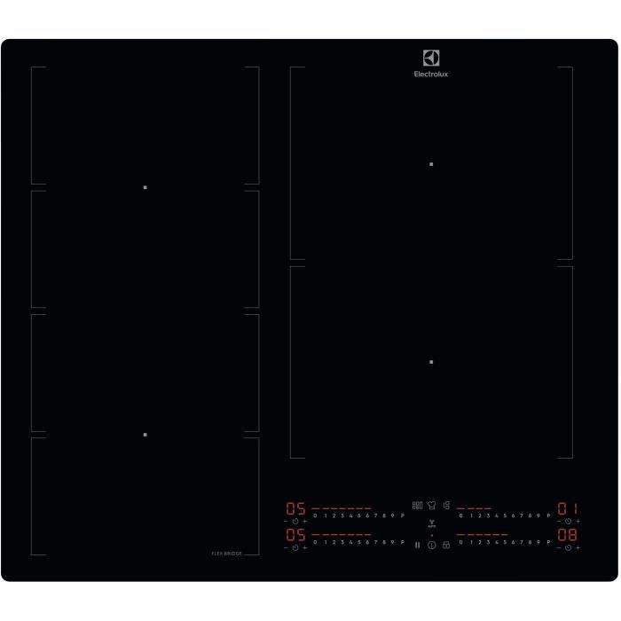 Plaque Induction Electrolux EIV66453I – 4 Foyers 7350 Watts Verre Trempé - vue 6