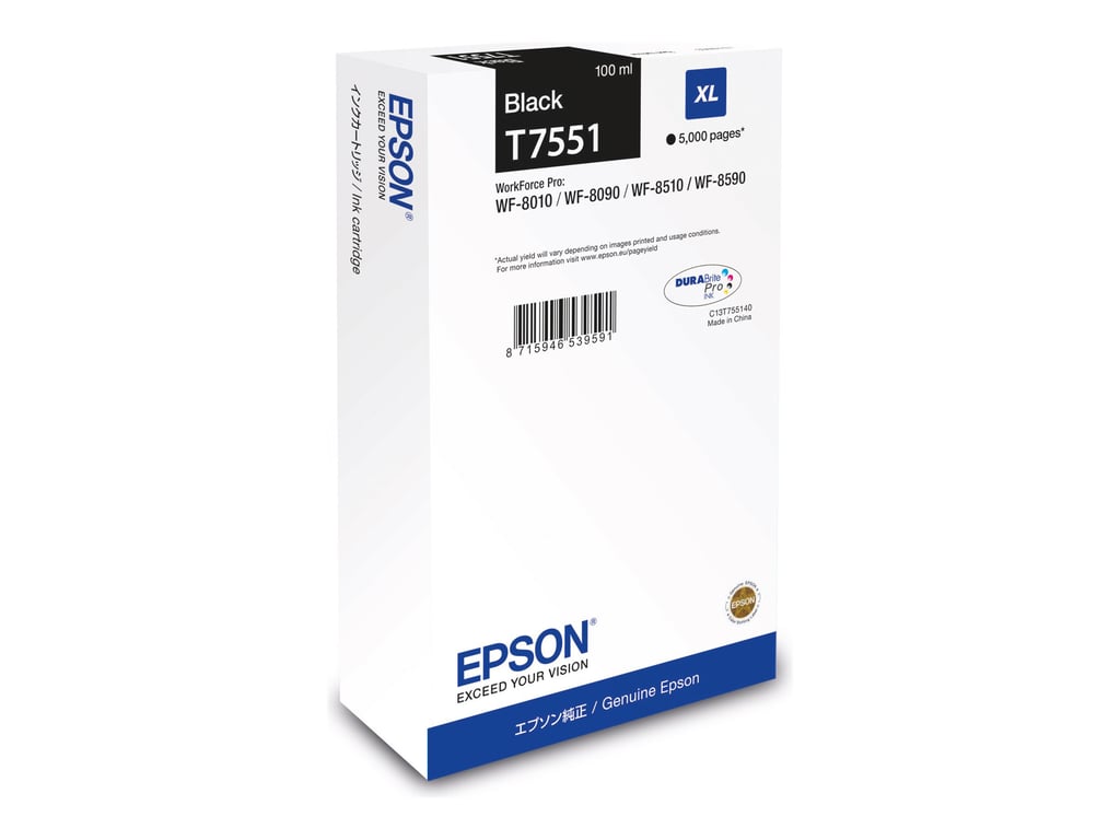 Epson WF 8xxx Series Ink Cartridge BK - vue 6