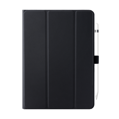 Coque clapet folio slim fit avec porte-stylo pour Apple iPad Air