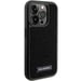 Étui Karl Lagerfeld pour iPhone 15 Pro Max 6.7'' noir étui rigide Rhinestone Logo Metal Plate