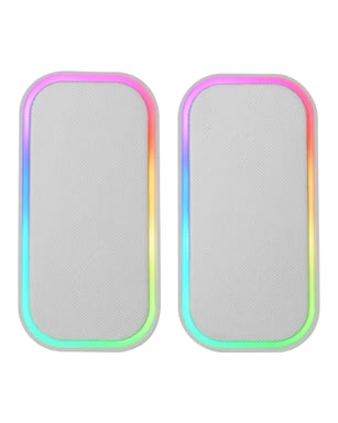 Mars Gaming MS-OM Bianco cablato e wireless 20 W