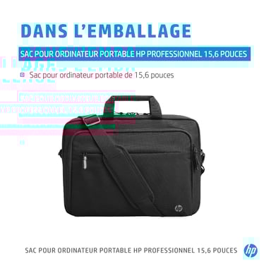 Sacoche de transport  15.6 Noir