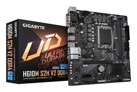 GIGABYTE H610M S2H V2 DDR4 placa base Intel H610 Express LGA 1700 micro ATX