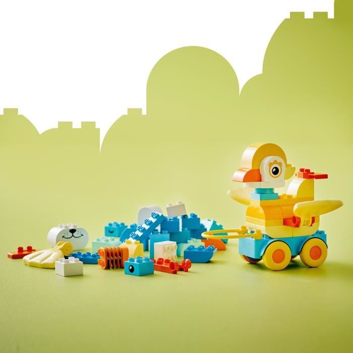 DUPLO Ma Ville 10448 Animaux Sur Roues 3-En-1 - Jeu De Construction Des 2 Ans – Chien - Neuf