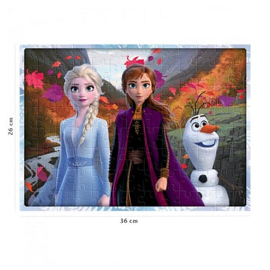 Puzzle 100 pièces Disney La Reine des Neiges 2 - Un Voyage Magique