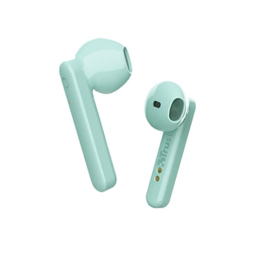 Trust Primo True Wireless Stereo (TWS) Auricolare Bluetooth per chiamate/musica Colore menta