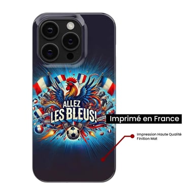 Funda de silicona - Compatible con Samsung Galaxy A73 5G - diseño allez les bleus