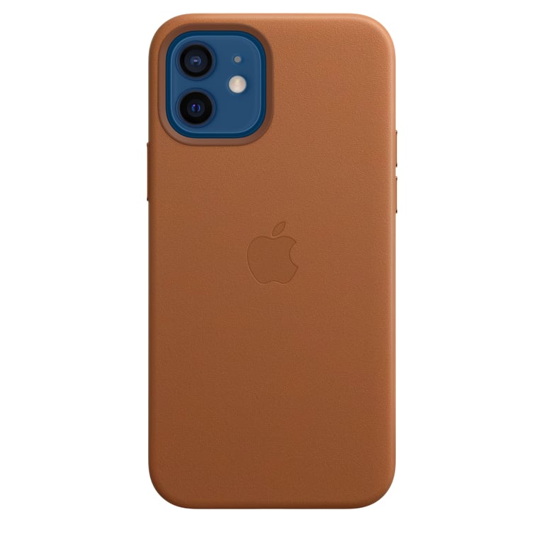 Apple MHKF3ZM/A coque de protection pour téléphones portables 15,5 cm (6.1 ) Housse Marron Apple (brand) iPhone 12 / 12 Pro - Neuf