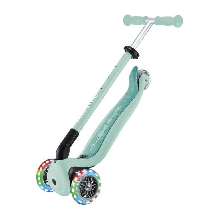 Globber Trottinette évolutive GO UP ACTIVE PLUS LIGHTS avec siège pastel - vue 2