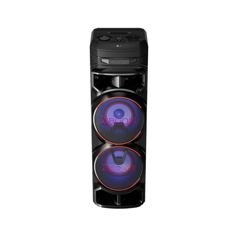 LG Enceinte Bluetooth Puissant PartyBox Karaoke Grosse Enceinte Bluetooth Lumineuse XBOOM Portable à roulettes Enceinte Bluetooth Portable Exterieur Bluetooth et Application RNC9 - vue 3