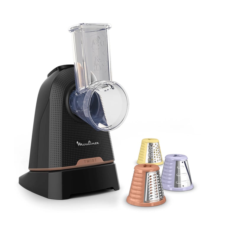 Moulinex DK8638 Râpe électrique et spiraliseur Plastique - vue 2