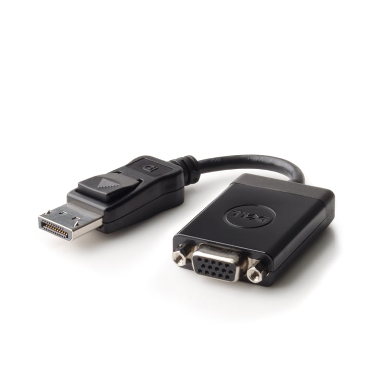 DELL Câble vidéo 1778 cm DisplayPortVGA Pour Appareil vidéo Projecteur Moniteur Station de travail Ordinateur Portable - vue 2