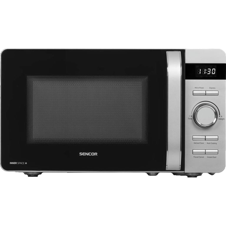 Sencor Four Micro ondes Puissant et Silencieux17 L800 Wavec 8 Programmes Automatiques et Intérieur Emaillé Facile à Nettoyer