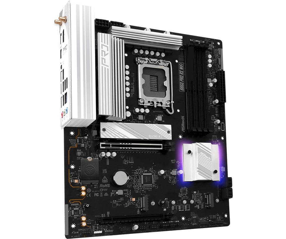 ASRock B860 PRO RS WIFI - vue 3