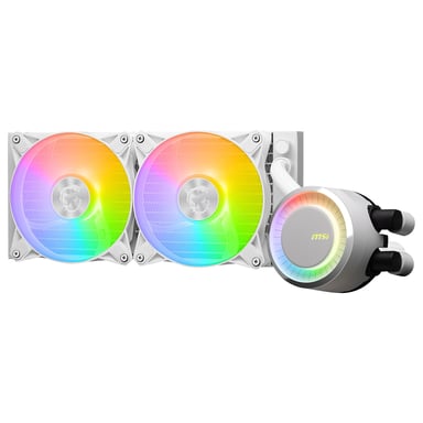 MSI Refroidissement PC - 306-7ZW5E21-C24/306-7ZW5E24-C2 - MAG CORELIQUID E240 Blanc - vue 5