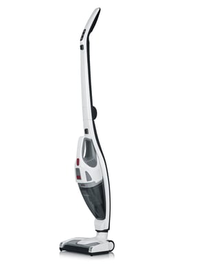 Severin HV 7173 aspiradora de pie y escoba eléctrica Batería Secar 120 W Negro, Blanco