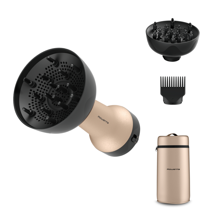 Rowenta Sèche-cheveux Ionique avec Diffuseur CV7D30E0 700W 2 Températures 2 Vitesses