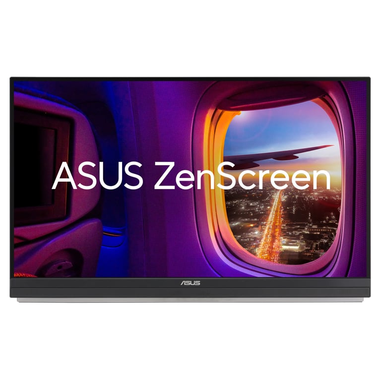 Asus Zenscreen Mb27Acf Écran Plat De PC 68,6 Cm (27 ) 2560 X 1440 Pixels Quad Hd LCD Noir - Excellent État