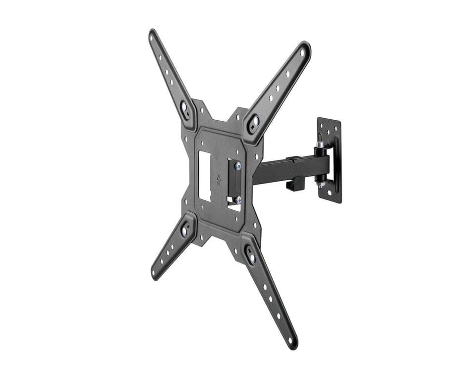 Equip Supporto TV Parete Full Motion 23 55 VESA max 400x400 Girevole Inclinabile - vue 3