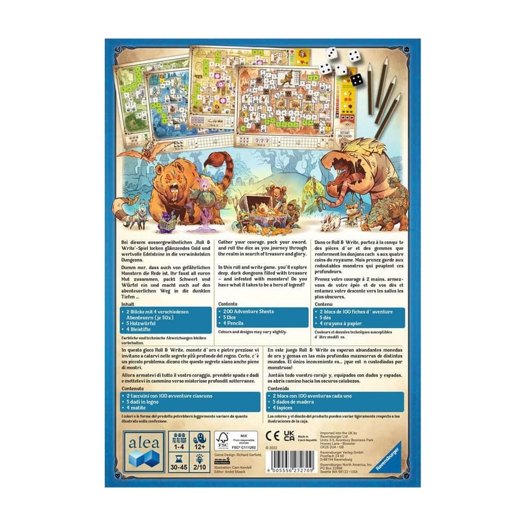 RAVENSBURGER Dungeons Dice et Dragons - vue 4