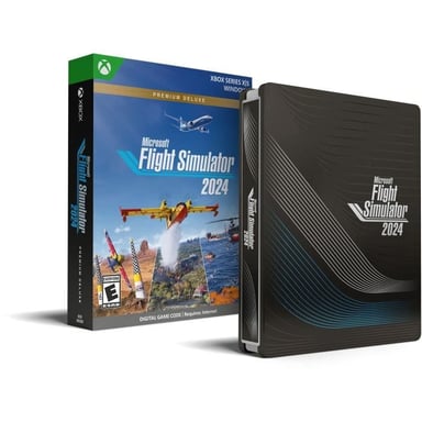 Xbox Flight Simulator 2024 - Gioco Xbox Series X - Edizione Premium Deluxe SteelBook