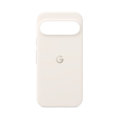 Google Funda para Google Pixel 9 / 9 Pro Compatible con carga inalámbrica Blanco