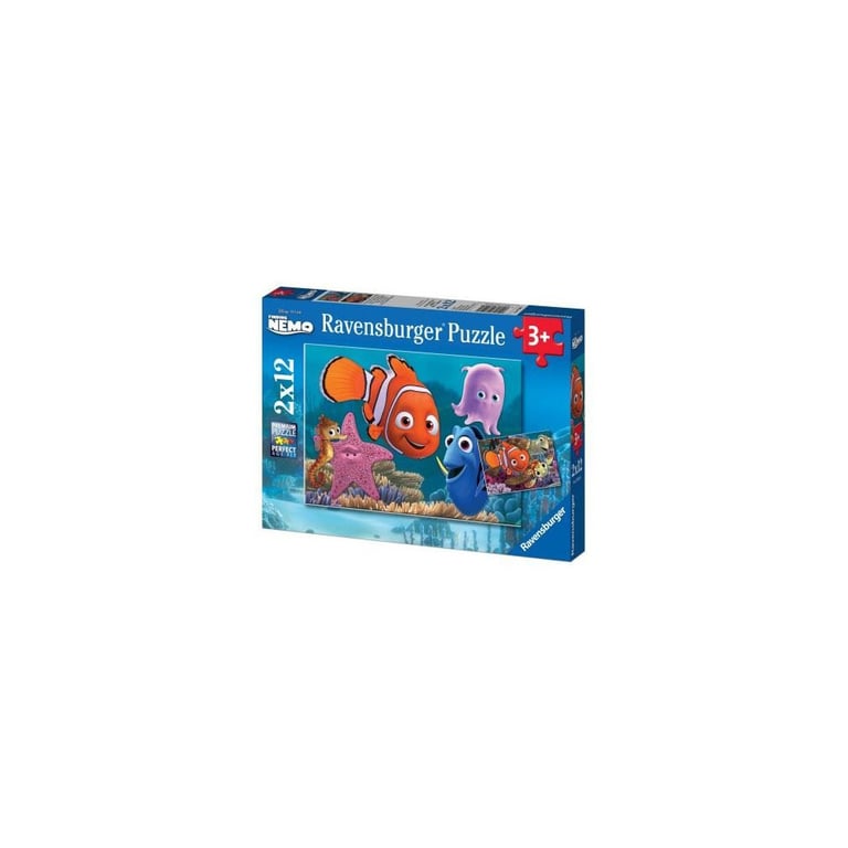 Puzzle 2 x 12 pièces : Némo le petit fugueur Ravensburger France - vue 8