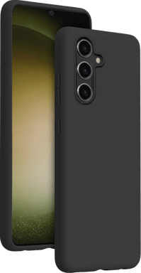 Coque pour Samsung Galaxy S24+ SoftTouch Silicone Noire Bigben