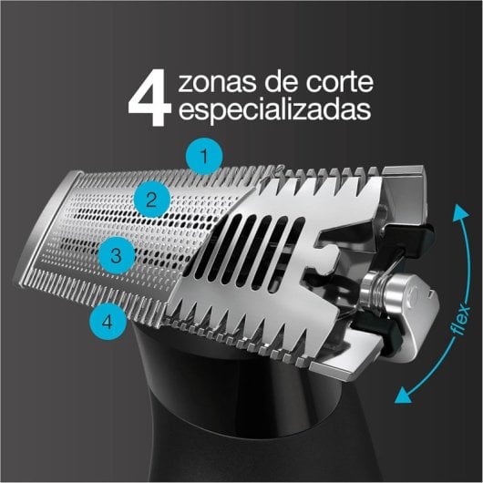 Braun Series X XT5200 Rasoio Trimmer Nero, Metallico - Neuf