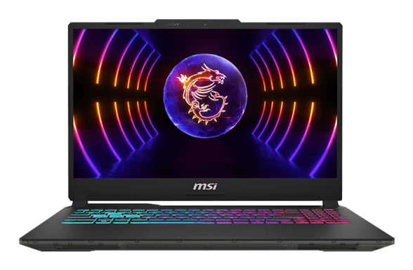 MSI Cyborg 15 Intel® Core™ i5 i5-13420H Portátil 39,6 cm (15.6'') Full HD 16 GB DDR5-SDRAM 512 GB SSD NVIDIA GeForce RTX 4050 Wi-Fi 6E (802.11ax) FreeDOS Alemán Negro