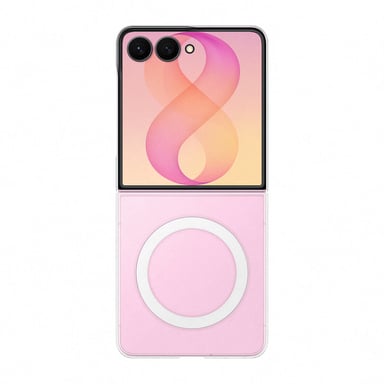 Cover Clear Magnet per Samsung Galaxy Z Flip 8 - Trasparente
