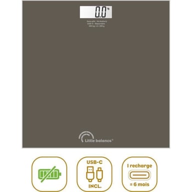 Bilancia pesapersone - LITTLE BALANCE - SB3 - USB-C - Tonka