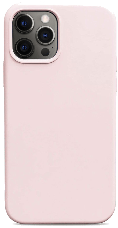 Evetane Coque Apple iPhone 13 Pro Max Silicone liquide Rose Housse Anti-Chocs Souple Toucher Doux