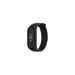 Fitband - Braccialetto fitness connesso Tracker di attività e frequenza cardiaca Discreto e leggero, batteria a lunga durata - Nero