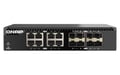 QNAP QSW-3216R-8S8T Switch di rete Ethernet 10G L2 non gestito (100/1000/10000) Nero