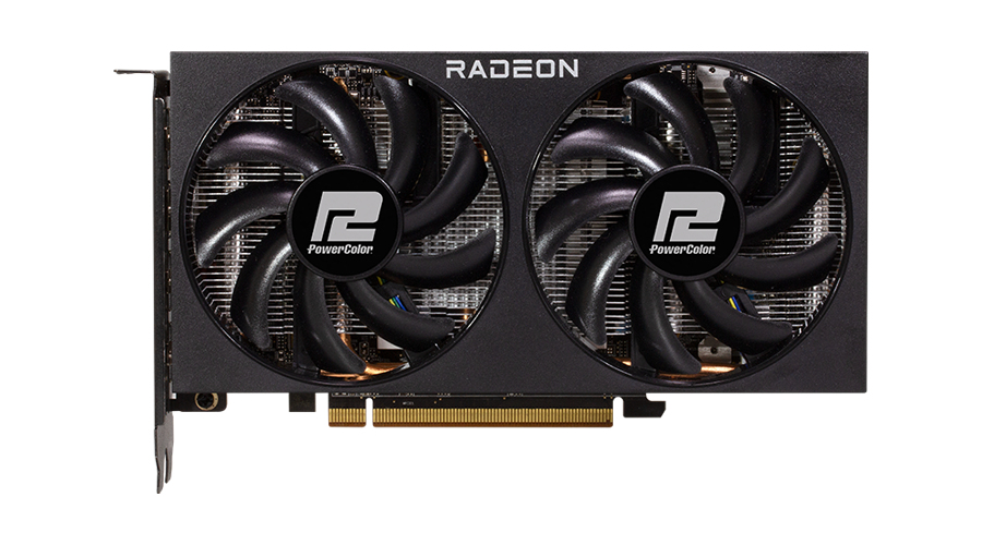 PowerColor RX 7600 8G F AMD Radeon RX 7600 8 Go GDDR6 Neuf