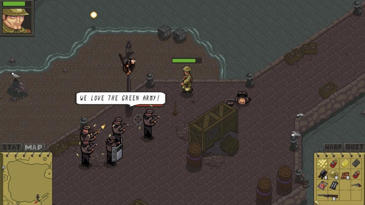 Super Trench Attack Just Limited Jeu Nintendo Switch - vue 3