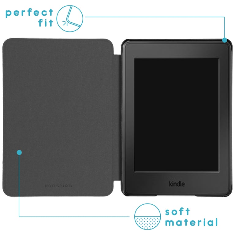 imoshion ?Design Slim Hard Sleepcover pour Amazon Kindle Paperwhite 4 2018 Graphic Neuf - vue 3