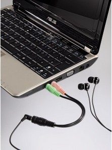 Hama 00054572 câble audio 0,1 m 3,5mm 2 x 3.5mm Noir
