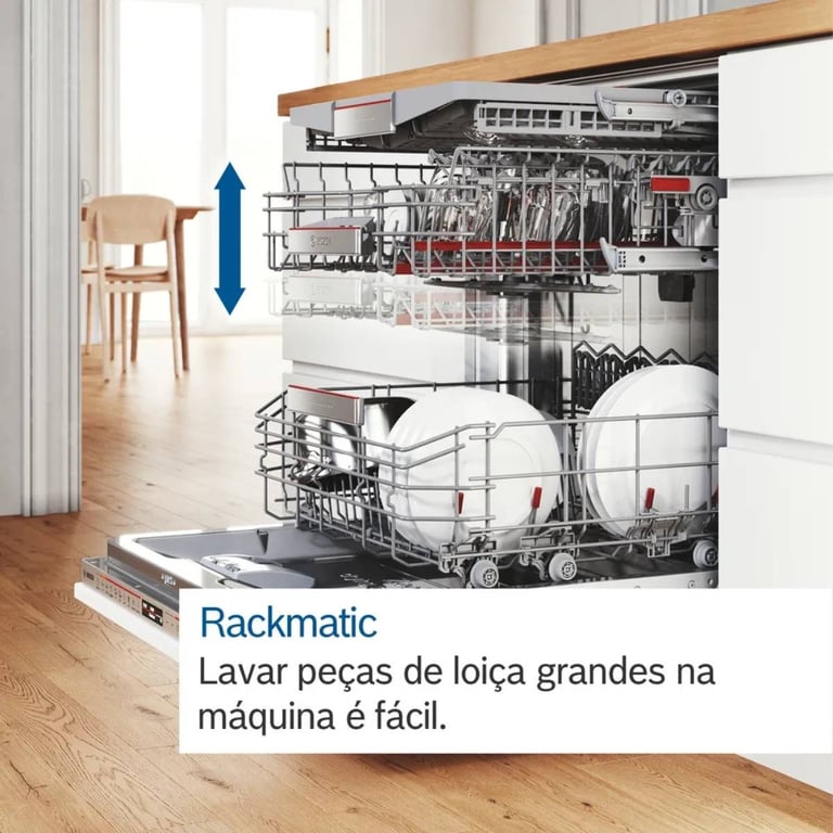 Lavavajillas Bosch Serie 4 SMV4ENX06E 13 Services B avec ouverture automatique et Wi Fi - vue 4