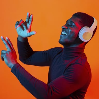 Cuffie wireless Bluetooth Hama Spirit Calypso, beige